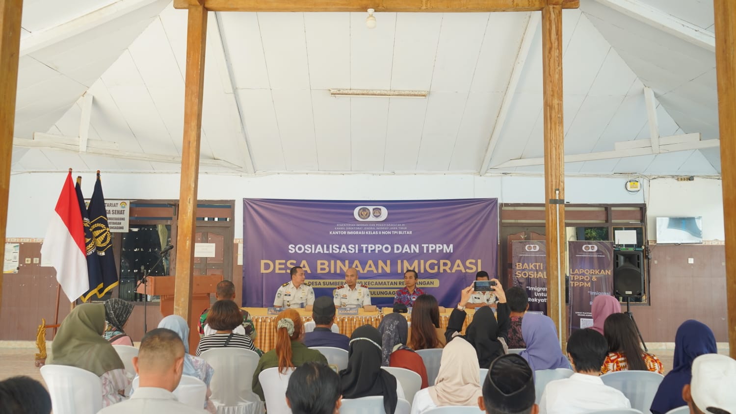 Imigrasi Blitar Gencarkan Sosialisasi ke Desa, Tingkatkan Kewaspadaan terhadap TPPO dan Penyelundupan Manusia