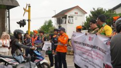 KAI Daop 7 Gandeng Railfans Edukasi Keselamatan Perlintasan Sebidang di Blitar