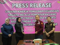 Terpidana Korupsi Dam Kalibentak Kembalikan Uang Kerugian Negara Hampir Rp3 Miliar