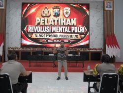 Polres Blitar Gelar Pelatihan Revolusi Mental untuk Perkuat Profesionalisme Personel
