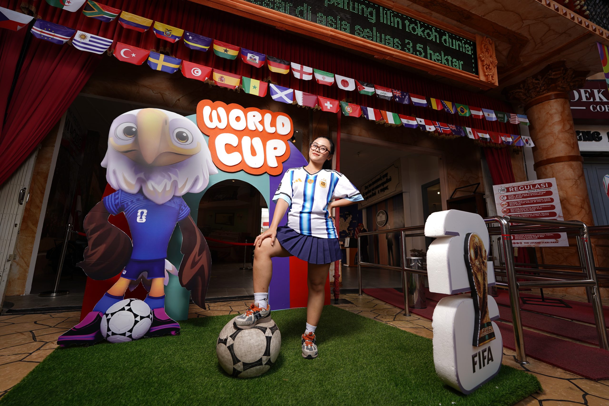 Euforia Piala Dunia 2026, The Legend Stars Park Hadirkan Wisata Bertema Olahraga Dunia