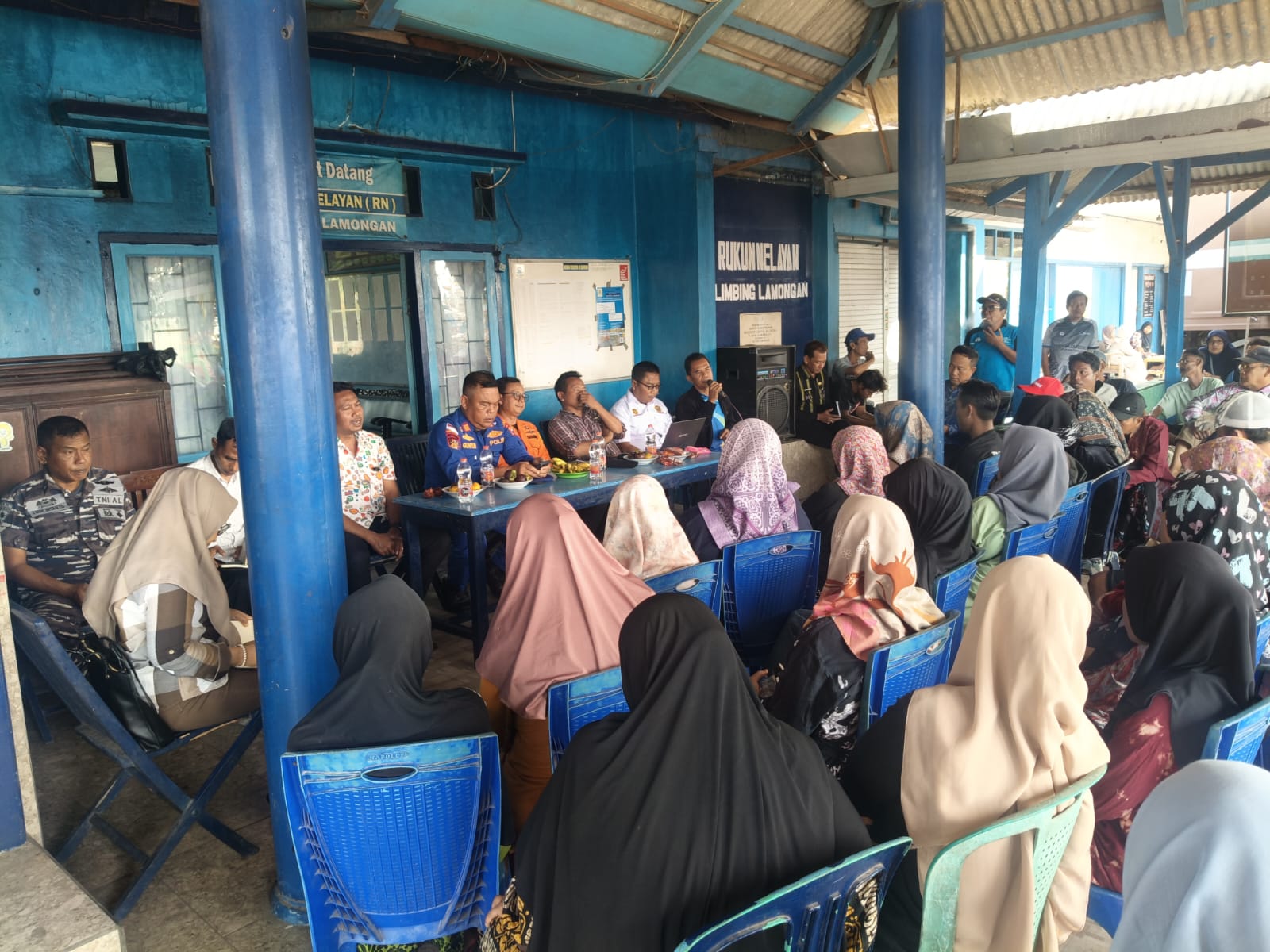 KMN ENTOK Masih Hilang Kontak, Satpolairud Polres Lamongan Bentuk Posko Terpadu Percepat Pencarian