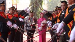 Polres Lamongan Gelar Welcome and Farewell Parade, Sambut Kapolres Baru AKBP Adhytiawarman Gautama