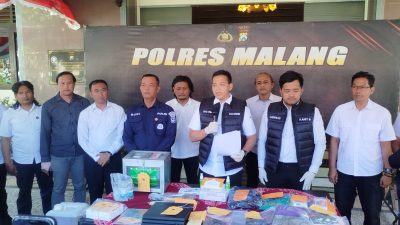 Polres Malang Ungkap 19 Kasus Pencurian Selama Juni 2026, 19 Tersangka Diamankan