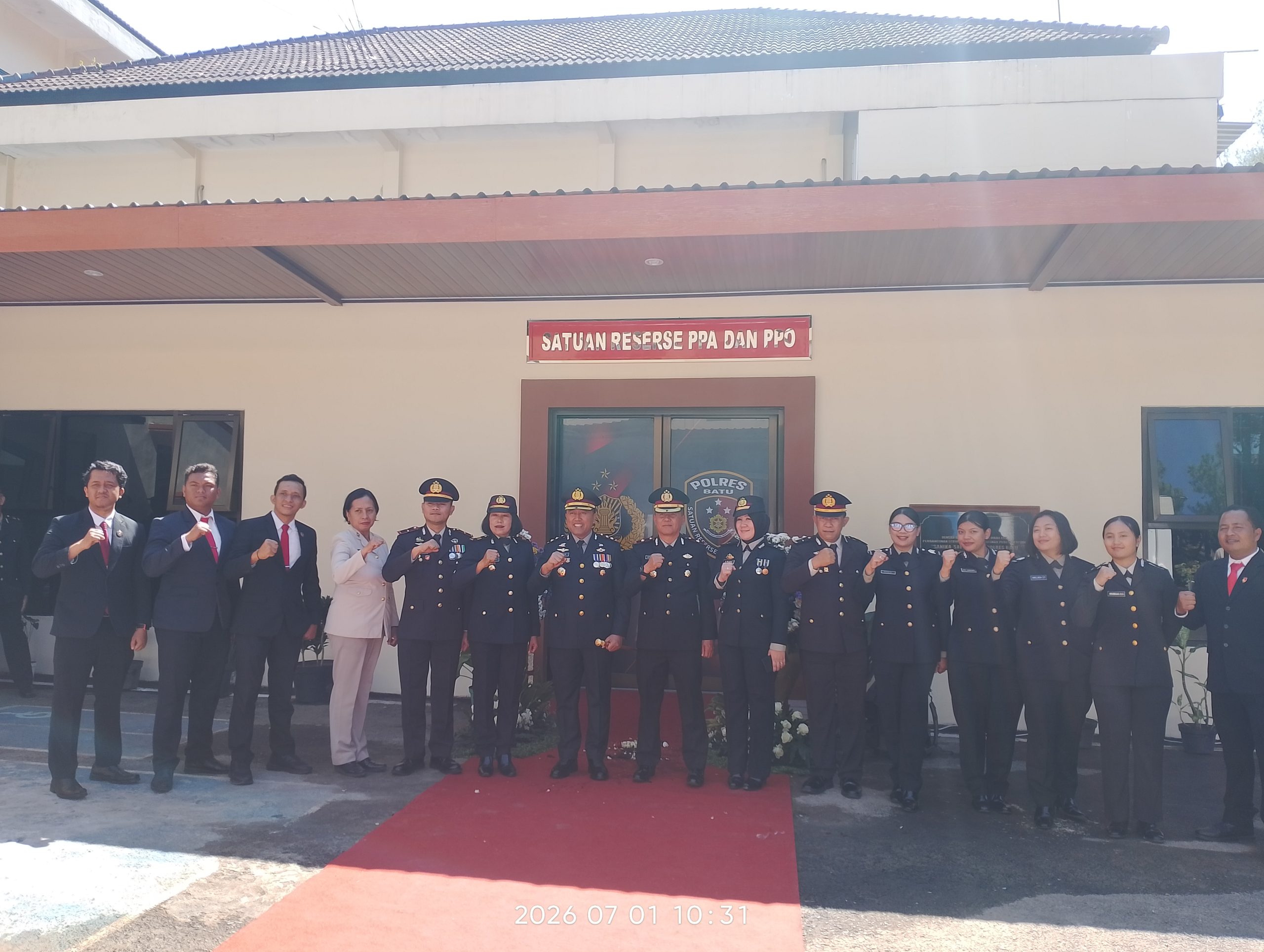 Peresmian Ruang Satres PPA dan PPO Jadi Kado Hari Bhayangkara ke-80, Polres Batu Perkuat Perlindungan Perempuan dan Anak