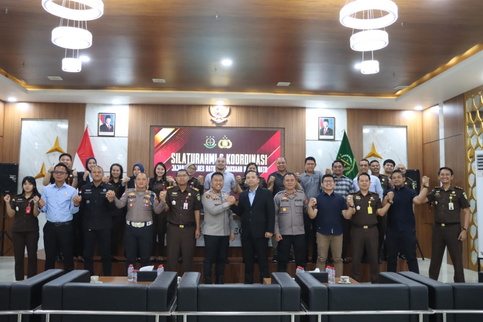 Pererat Koordinasi Penegakan Hukum, Kapolres Batu Jalin Silaturahmi dengan Kejari Batu