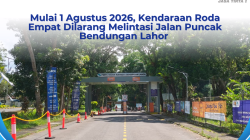 Mulai 1 Agustus 2026, Mobil Dilarang Melintas di Puncak Bendungan Lahor
