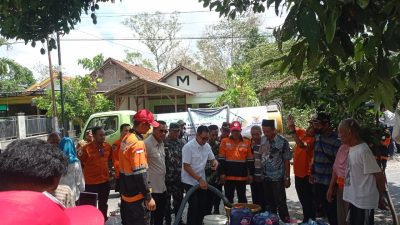 Musim Kemarau Mulai Berdampak, BPBD Tulungagung Salurkan 10 Ribu Liter Air Bersih untuk Warga Pucanglaban