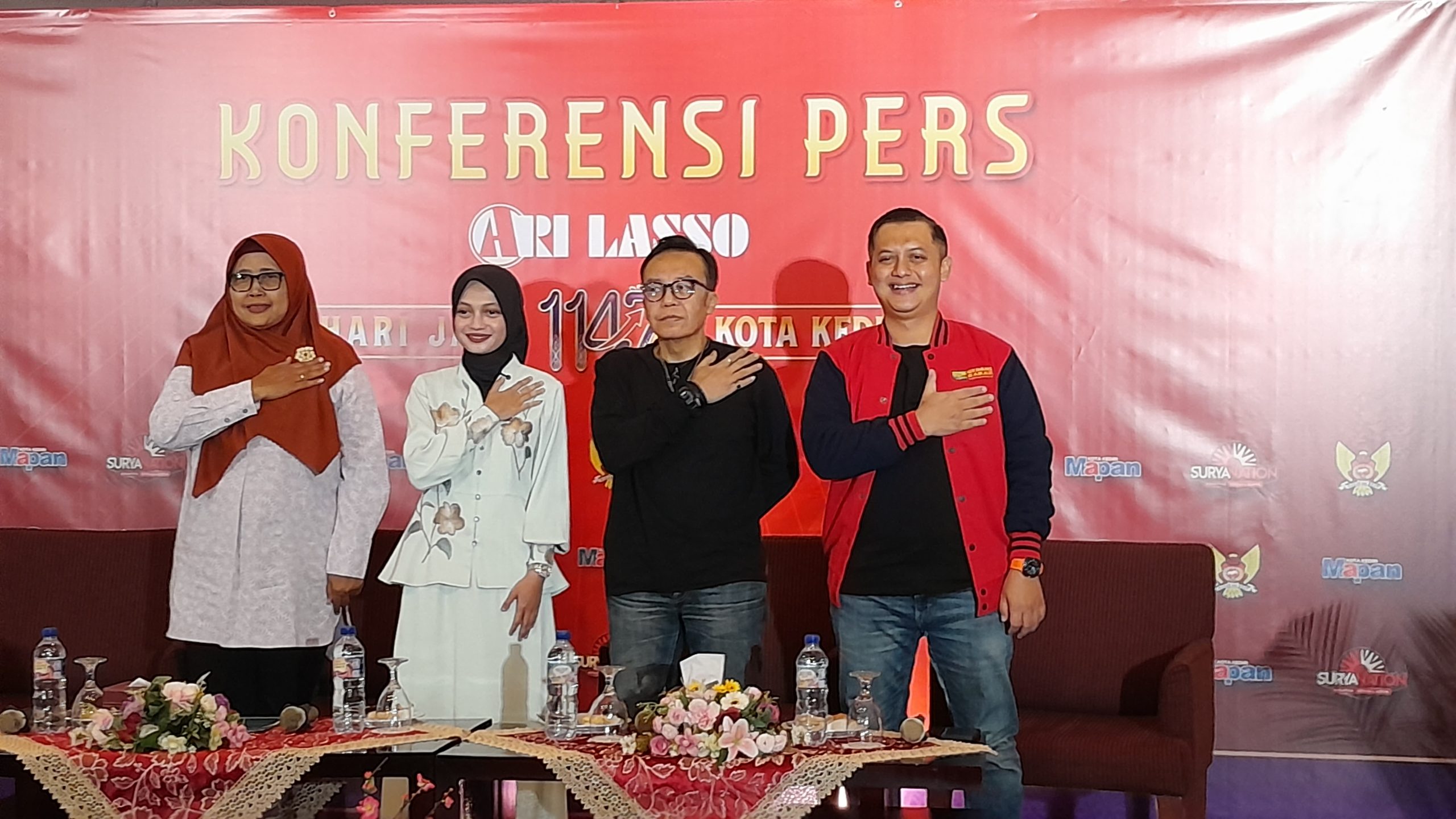 Ari Lasso Siap Meriahkan Malam Puncak Hari Jadi Kota Kediri ke-1.147, Konser Gratis di GOR Joyoboyo