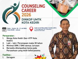 Dinkop UMTK Kota Kediri Gelar Counseling Career 2026, Peserta Berkesempatan Langsung Direkrut Perusahaan