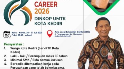 Dinkop UMTK Kota Kediri Gelar Counseling Career 2026, Peserta Berkesempatan Langsung Direkrut Perusahaan
