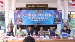 Satreskrim Polres Nganjuk Amankan 10 Tersangka Pengeroyokan di Ngetos, Delapan di Antaranya Anak Berhadapan dengan Hukum