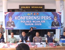 Satreskrim Polres Nganjuk Amankan 10 Tersangka Pengeroyokan di Ngetos, Delapan di Antaranya Anak Berhadapan dengan Hukum