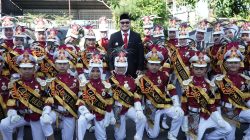 Polisi Cilik Binaan Satlantas Polres Kediri Tampil Memukau pada Peringatan Hari Bhayangkara ke-80