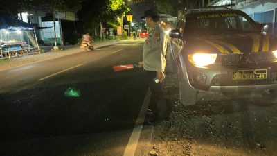 Polsek Kras Intensifkan Patroli Malam Selama Libur Panjang, Antisipasi Balap Liar dan Konvoi Pelajar