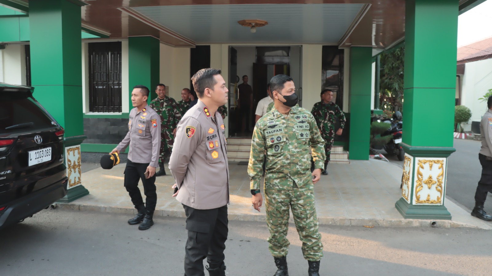 Kapolres Nganjuk dan Dandim 0810 Perkuat Sinergi TNI-Polri, Komitmen Jaga Kamtibmas dan Keutuhan NKRI