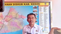 Dishub Kabupaten Kediri Kaji Pemasangan Warning Lamp di Tugu Nanas Ngancar untuk Tekan Angka Kecelakaan