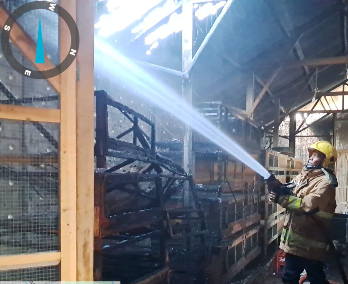 Sehari, Damkar Kabupaten Kediri Tangani 11 Kebakaran di Berbagai Wilayah