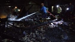 Tempat Pengasapan Ikan di Campurdarat Tulungagung Terbakar, Kerugian Ditaksir Rp5 Juta