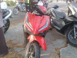 Kurang Waspada, Pelajar di Tulungagung Terlibat Kecelakaan, Dua Pengendara Dilarikan ke RSUD dr. Iskak