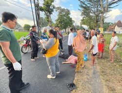 Pesepeda Lansia Tewas Usai Terlibat Kecelakaan dengan Sepeda Motor di Tulungagung