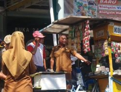 Berjualan di Bahu Jalan dan Trotoar, PKL di Jalan Letjen Suprapto Tulungagung Ditertibkan