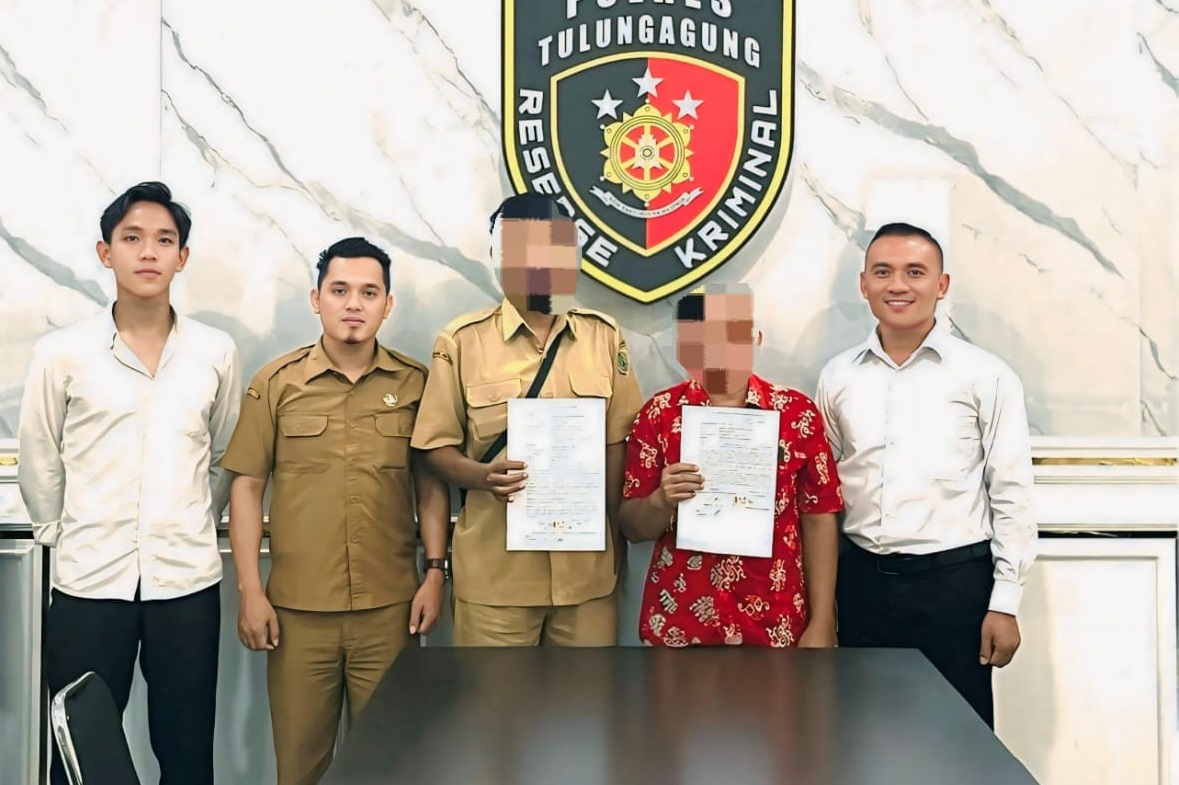 Dugaan Pengancaman di Kantor Disdik Tulungagung Berakhir Damai, Diselesaikan Lewat Restorative Justice