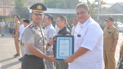 Dukung Ketahanan Pangan Nasional, PT SGN MKSO Kebun Dhoho Raih Penghargaan dari Polres Kediri