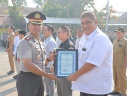 Dukung Ketahanan Pangan Nasional, PT SGN MKSO Kebun Dhoho Raih Penghargaan dari Polres Kediri