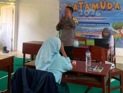 Polsek Selopuro Berikan Edukasi Antiperundungan kepada Siswa Baru saat MATSAMA