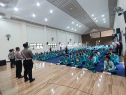 Police Goes to School, Satlantas Polres Blitar Edukasi Keselamatan Berlalu Lintas kepada Siswa MAN 2 Blitar
