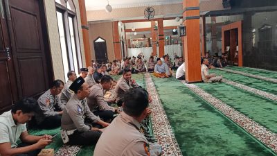 Binrohtal Polres Blitar, Personel Diingatkan Seimbangkan Tugas dengan Kewajiban Ibadah