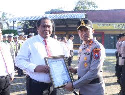 Kapolres Blitar Kota Apresiasi 14 Personel Berprestasi, Dorong Profesionalisme dan Integritas Anggota