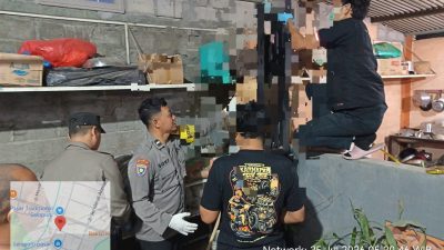 Diduga Depresi, Pria di Blitar Ditemukan Meninggal Gantung Diri di Garasi Rumah