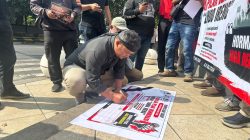 Jurnalis Blitar Gelar Aksi Damai, Desak Presiden Minta Maaf atas Pernyataan “Londo Ireng”