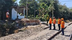 KAI Daop 7 Tinjau Jalur Blitar–Talun, Pastikan Keselamatan Operasional dan Progres Pembangunan Gardu JPL Baru