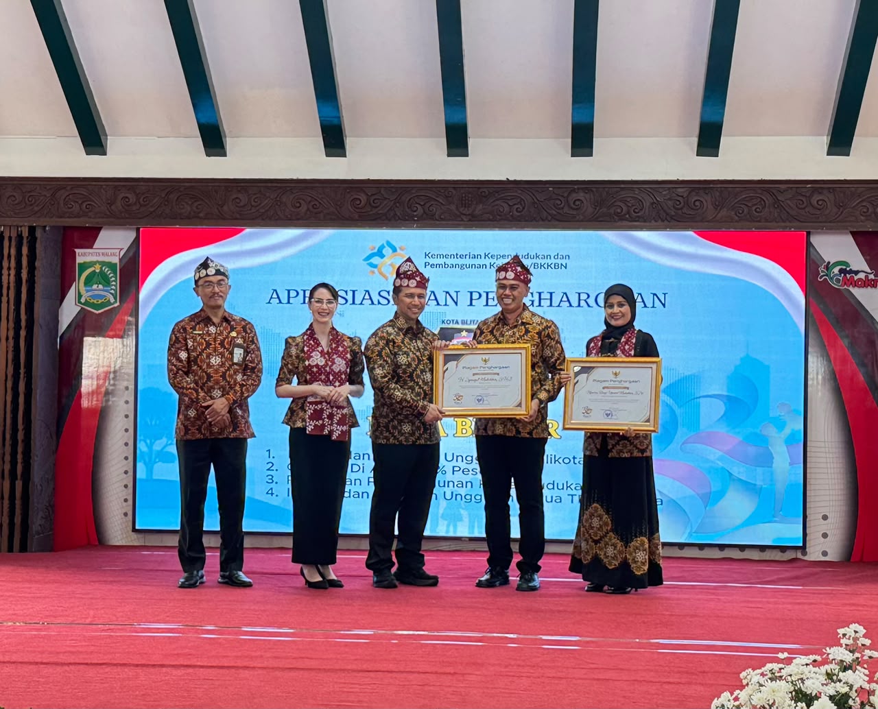 Kota Blitar Borong Lima Penghargaan Bergengsi Berkat Keberhasilan Program Keluarga Berencana dan Pembangunan Keluarga