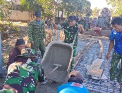 Kodim 0809/Kediri Bangun Jembatan Perintis Garuda Merah Putih, Pulihkan Akses Dua Desa di Kecamatan Ngancar