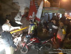 Kebakaran Hebat di Jembatan Babat Lamongan, Bangunan Semi Permanen dan Dua Motor Ojek Ludes