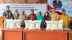 Bulog Bojonegoro Salurkan Bantuan Beras untuk 179.868 Penerima di Lamongan