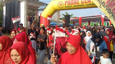 Jalan Sehat Graha Indah Lamongan Satukan Warga Dua Wilayah, 31 Ribu Kupon Undian Disiapkan