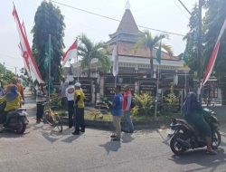 Bendera NU dan Merah Putih Berdampingan, Jombang Bersiap Sambut Muktamar ke-35 dan HUT RI