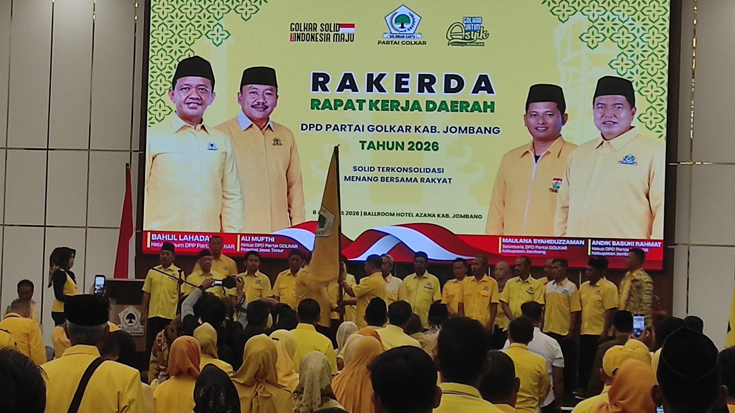 Rakerda Golkar Jombang, Andik Bidik Gen Z dan Targetkan Juara Pemilu 2029