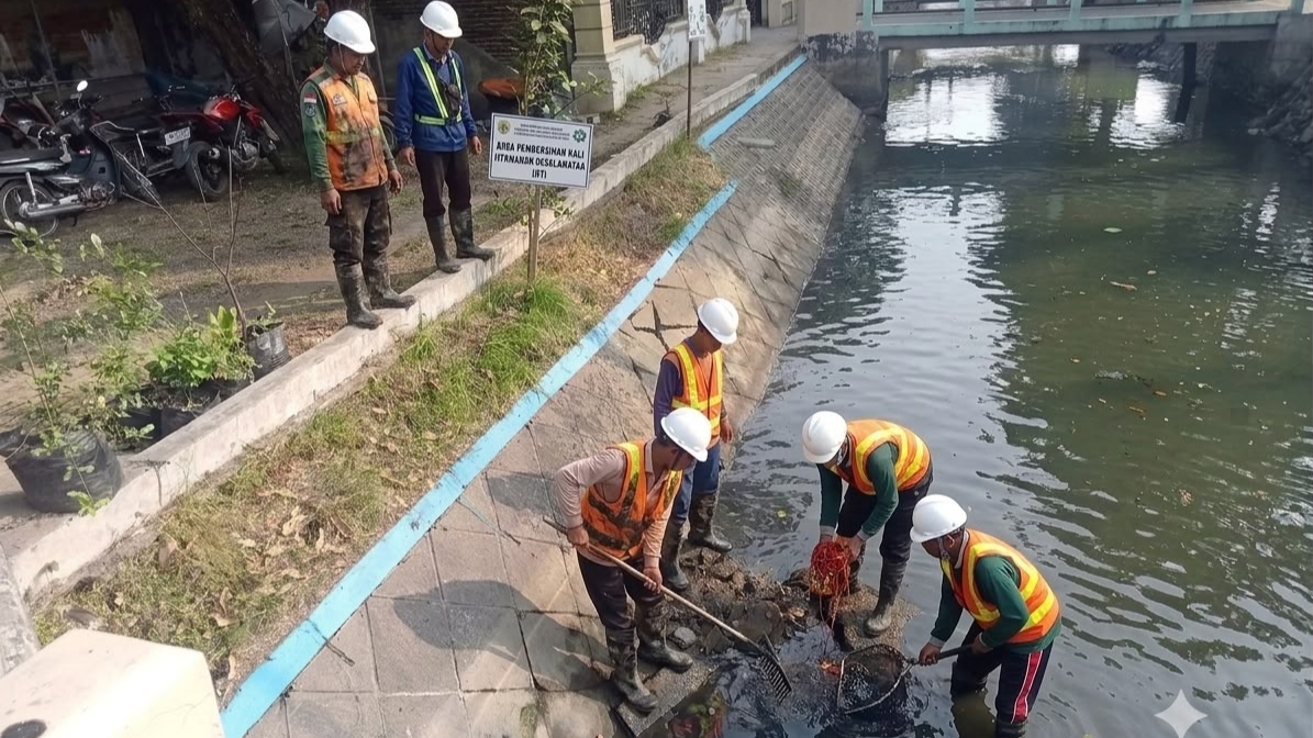 PG Djombang Baru Dukung Muktamar NU, Bersihkan Sungai hingga Siapkan Mess Penginapan