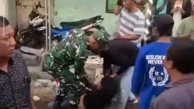 Gegara Geber Motor Saat Gerak Jalan, Pengendara Nyaris Jadi Sasaran Amukan Massa