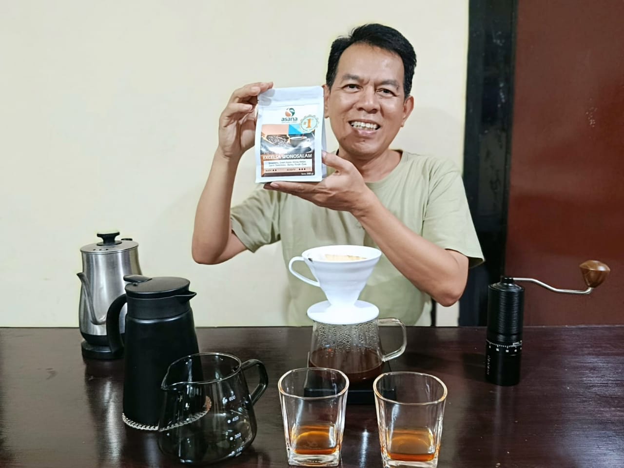 Kopi Excelsa Wonosalam Raih Juara II SEAGCC 2026, Bawa Nama Jombang ke Asia Tenggara
