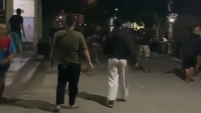 Kericuhan Rombongan Diduga Perguruan Silat di Gudo Jombang, Dua Warga Terluka