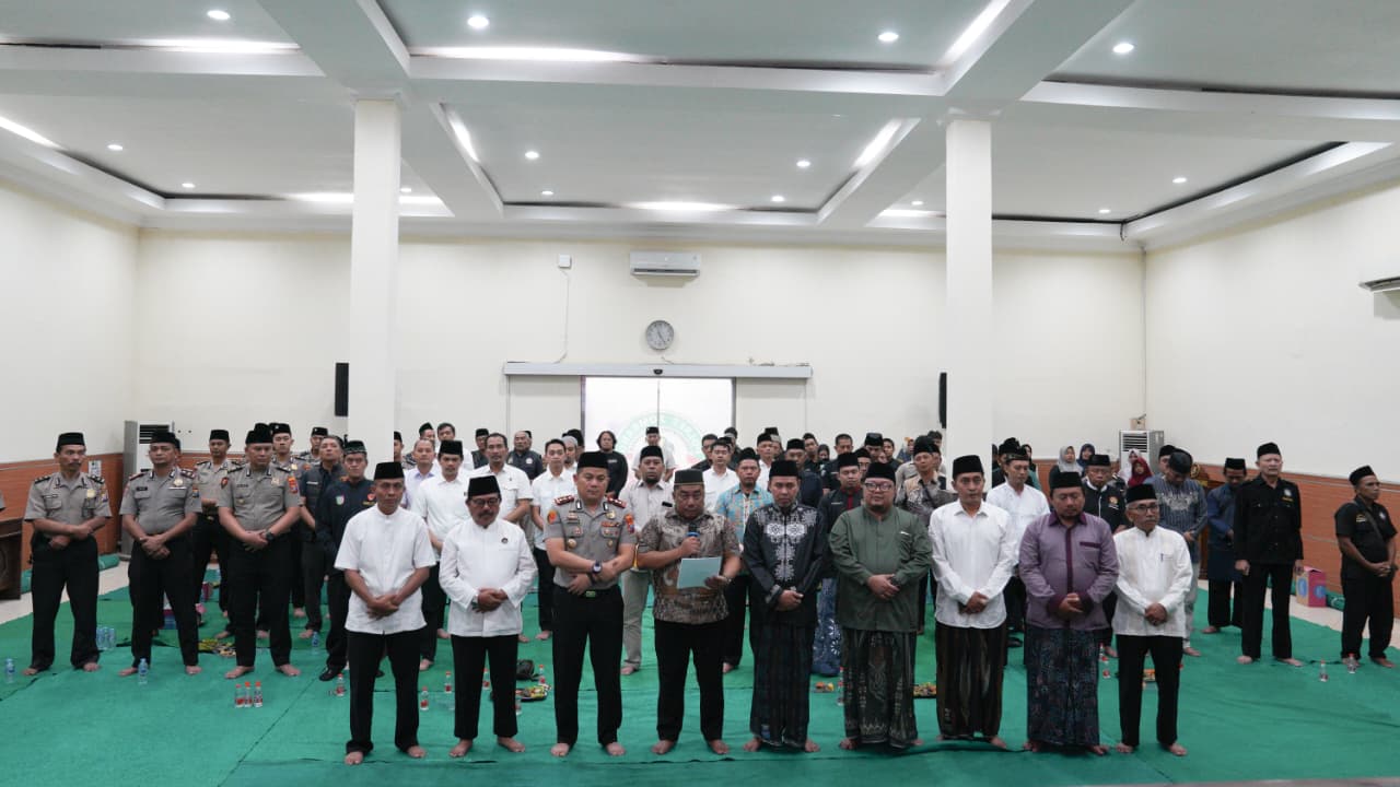 Jelang Muktamar NU ke-35, Polres Jombang Gelar Istighosah dan Doa Bersama