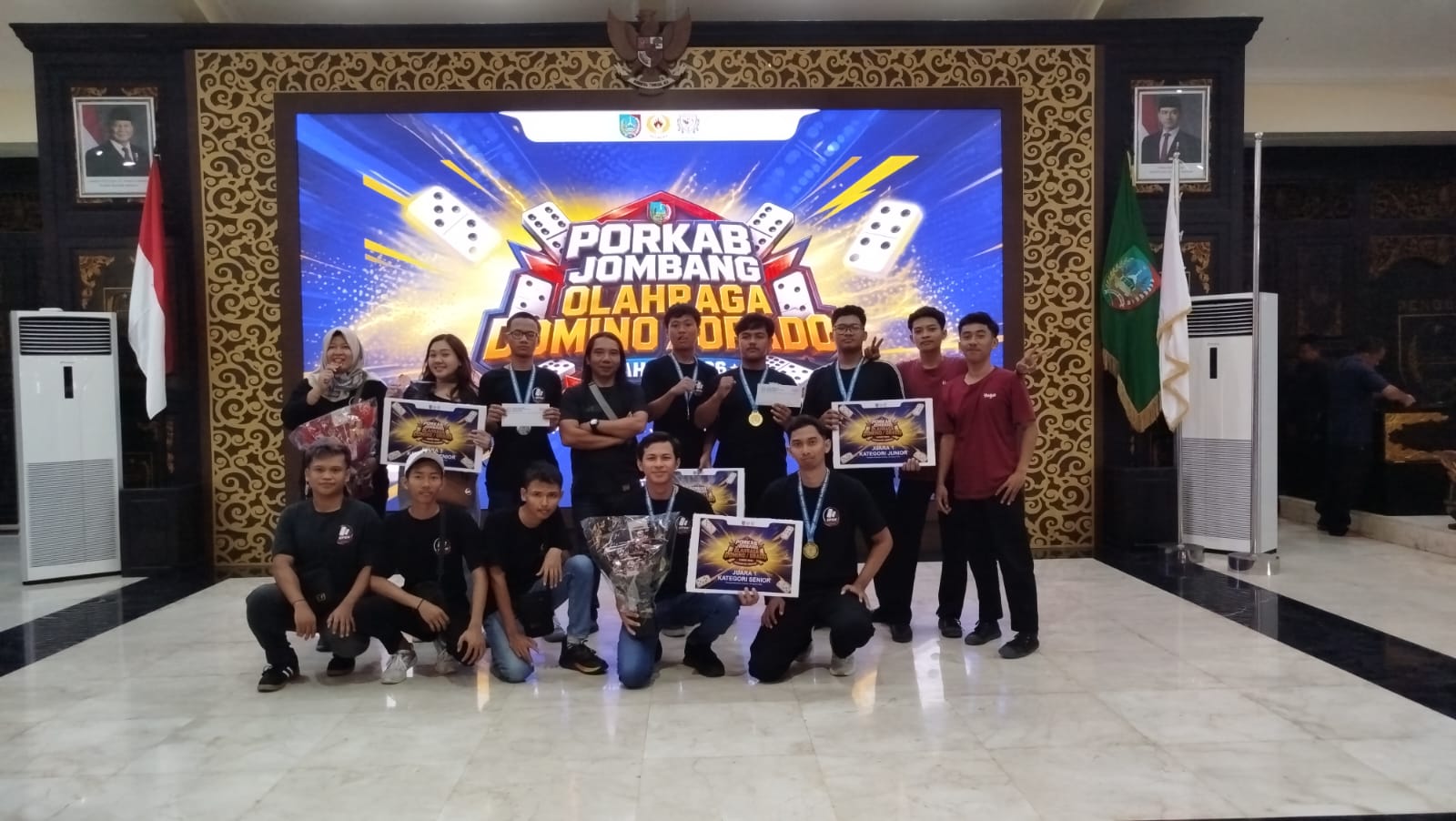 Klub Efek Domino Juara Umum Porkab ORADO Jombang, Sabet Dua Emas