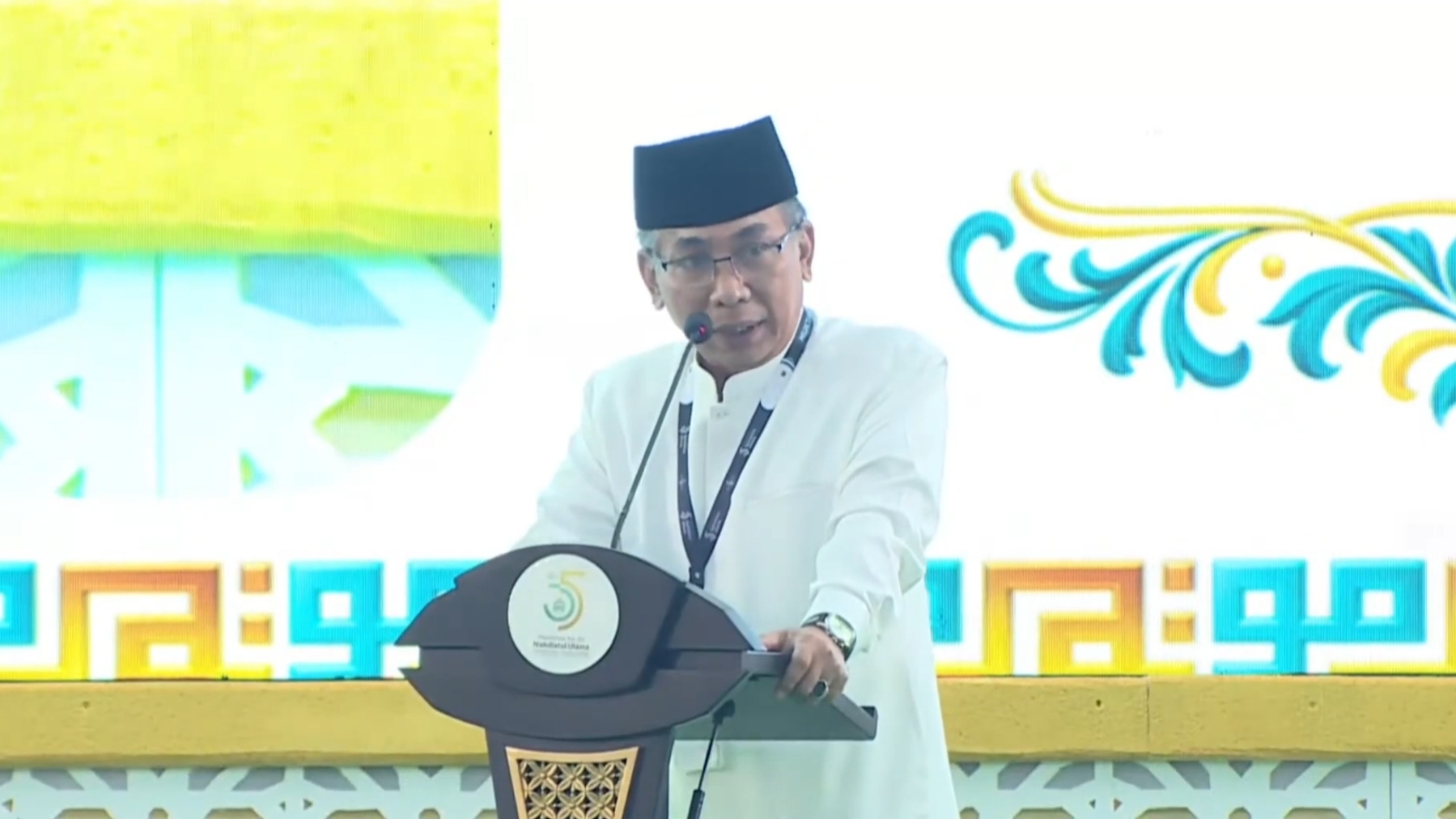 Presiden Prabowo Buka Muktamar ke-35 NU di Jombang, Gus Yahya Tekankan Pentingnya Sinergi NU dan Pemerintah